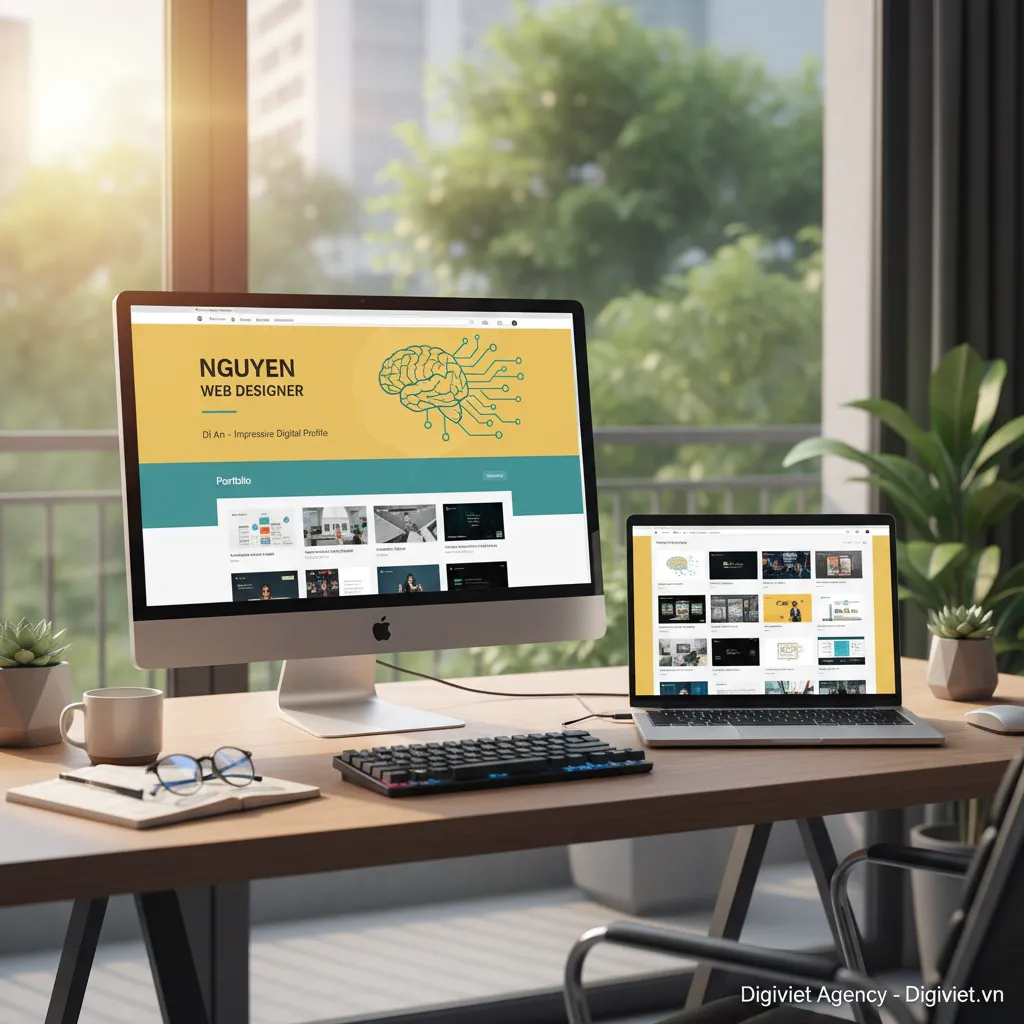 Profile kỹ thuật số ấn tượng